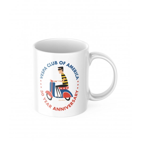 Vespa Club of America 30 Year Mug